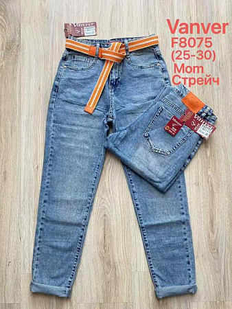 Джинсы Vanver F8075 l.blue - делук