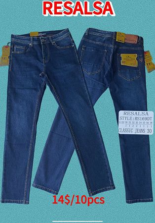 Джинсы God Baron RS169DT blue - делук