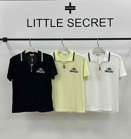 Футболка Little Secret 96090 black - делук