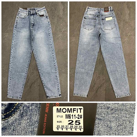 Джинсы Lili M611-2 l.blue - делук