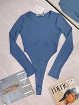 Боди Arina 1456-1 blue - делук