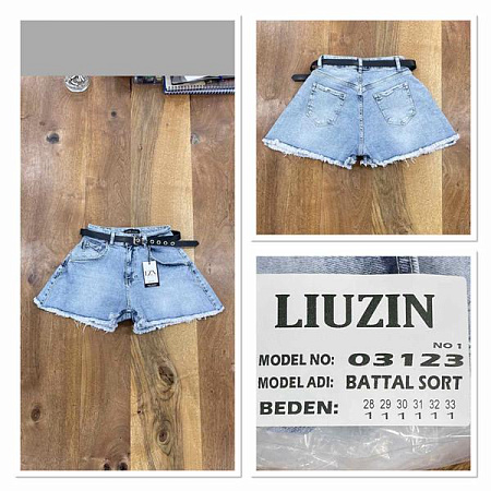 Шорты Maxim Jeans 03123-3 blue - делук