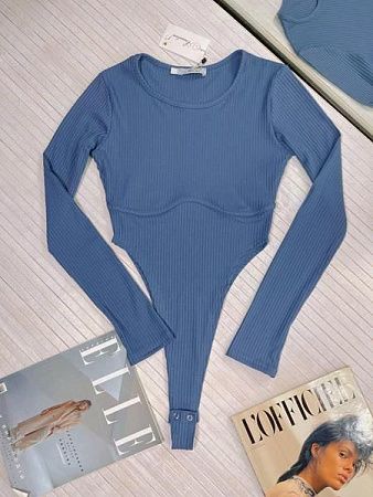 Боди Arina 1456-1 blue - делук