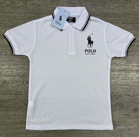 Футболка Mirwear Kids 222-3 white-black - делук