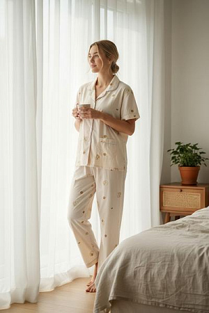 Пижама Trikotag T383 beige - делук