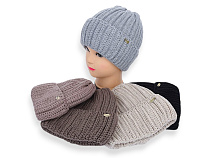 Шапка Angelica TW001-1 на флісі mix - делук
