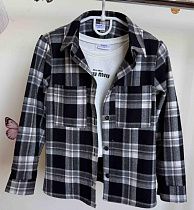 Рубашка Moda School 8529 black - делук