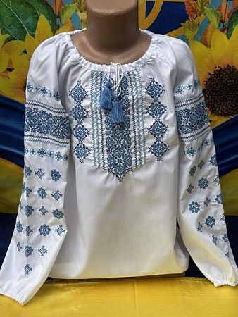 Вышиванка Miki Maki MM4 white - делук