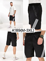 Шорты Liopt A189 black - делук
