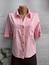 Рубашка New Season 8377 pink - делук