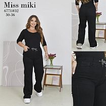 Джинсы Immei 6771 black - делук