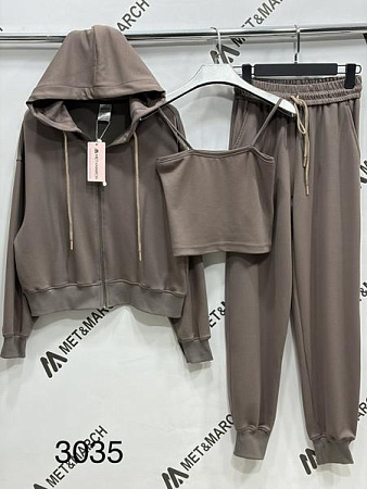Костюм Спорт Met&March 3035 l.brown - делук