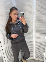 Костюм Спорт Dgmd 7037 d.grey - делук