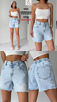 Шорты Maxim Jeans 399-1 l.blue - делук