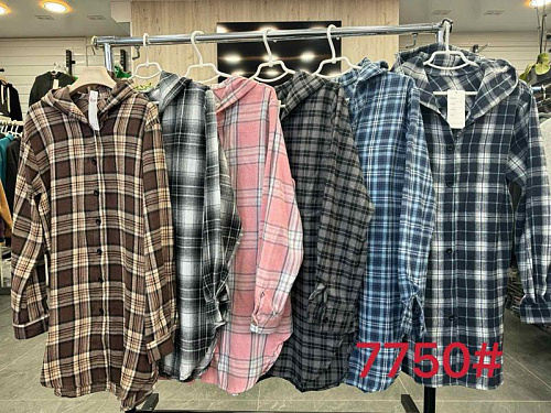 Рубашка Jjf 7750-1 d.grey - делук