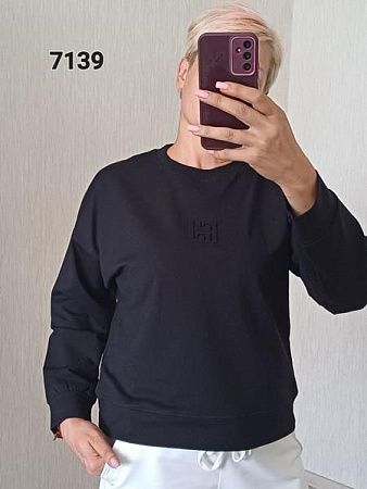 Свитер Fsn 7139 black - делук