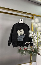 Свитер Delfinka 809 black - делук