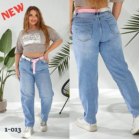 Джинсы Liana Denim 1-013 l.blue - делук