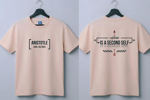 Футболка Dino DN240 beige - делук