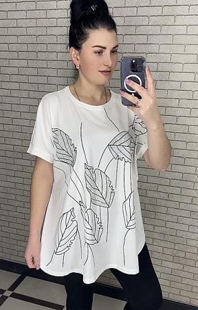 Футболка Levisha 25009 white - делук