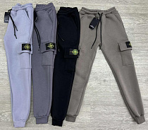 Штаны Спорт Mirwear Kids NW22-1006-3 d.grey - делук