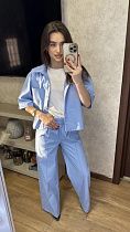 Костюм Valentina 076 l.blue - делук