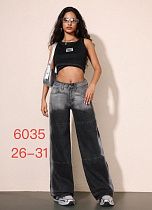 Джинсы Newjeans 6035 black - делук