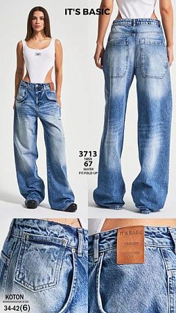 Джинсы Jeans Style 3713-4 blue - делук