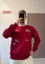 Свитер Fsn 2685 wine - делук