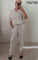 Костюм Fsn 735-734 grey - делук