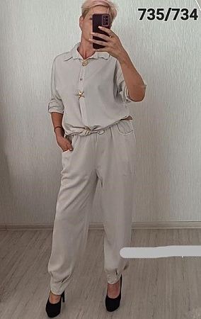 Костюм Fsn 735-734 grey - делук