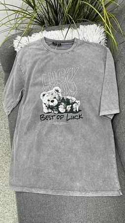Футболка Julia JL37 grey - делук