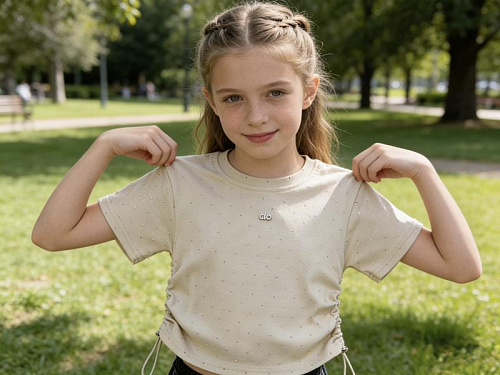 Футболка Fili Kids 5855 beige - делук