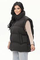 Жилетка Dgmd 23372 black - делук
