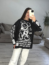 Свитер S.Style 93 black - делук