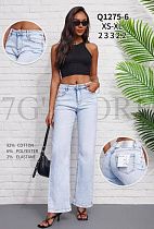 Джинсы Miss Kurry Q1275-6 l.blue - делук