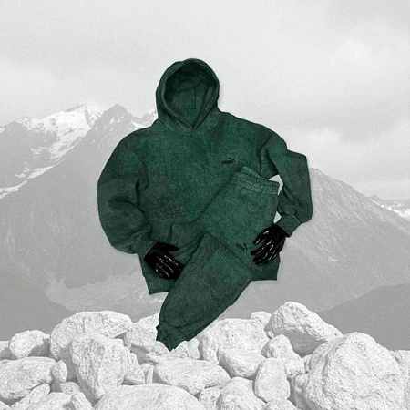 Костюм Спорт Newe Esto NE139 green - делук