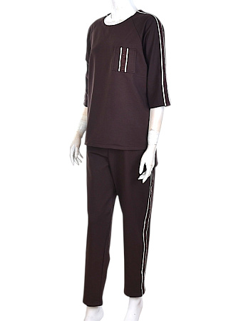 Костюм Спорт Калибри 0966 brown - делук