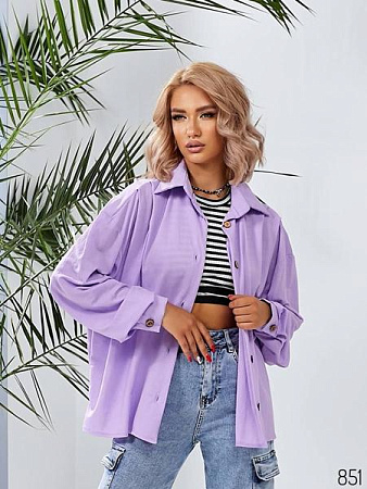 Рубашка Loren 851 lilac - делук