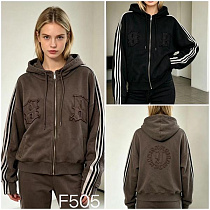 Кофта Спорт Saint Wish F505 brown - делук