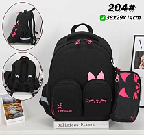 Рюкзак Candy Bags 204 black - делук