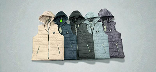 Жилетка Phi Hung P337 beige - делук