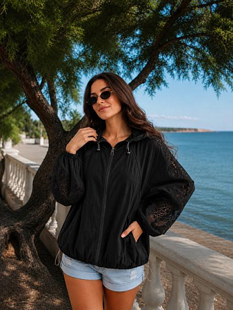 Рубашка New Season LV001 black - делук