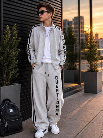 Костюм Спорт Major Kids 27150 grey - делук