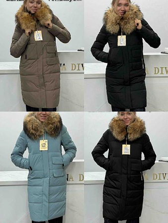 Пуховик Yafeier 223M brown - делук