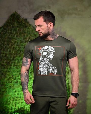 Футболка Madoka 1032 khaki - делук