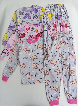 Пижама Baykush B617 pink - делук