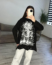 Свитер S.Style 92-4 black - делук