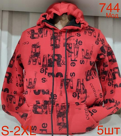 Худи Надийка ND186-744 red - делук