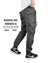 Джинсы God Baron AK8502-6 grey - делук